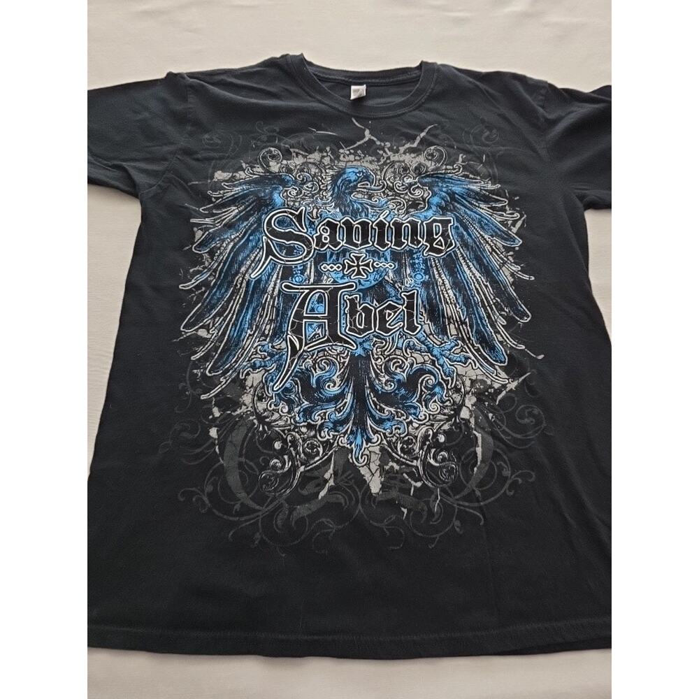 Saving Abel Band Concert Tour Tee Shirt Sz Medium Post Grunge Rock